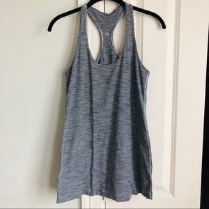 Lululemon flowy Grey workout top